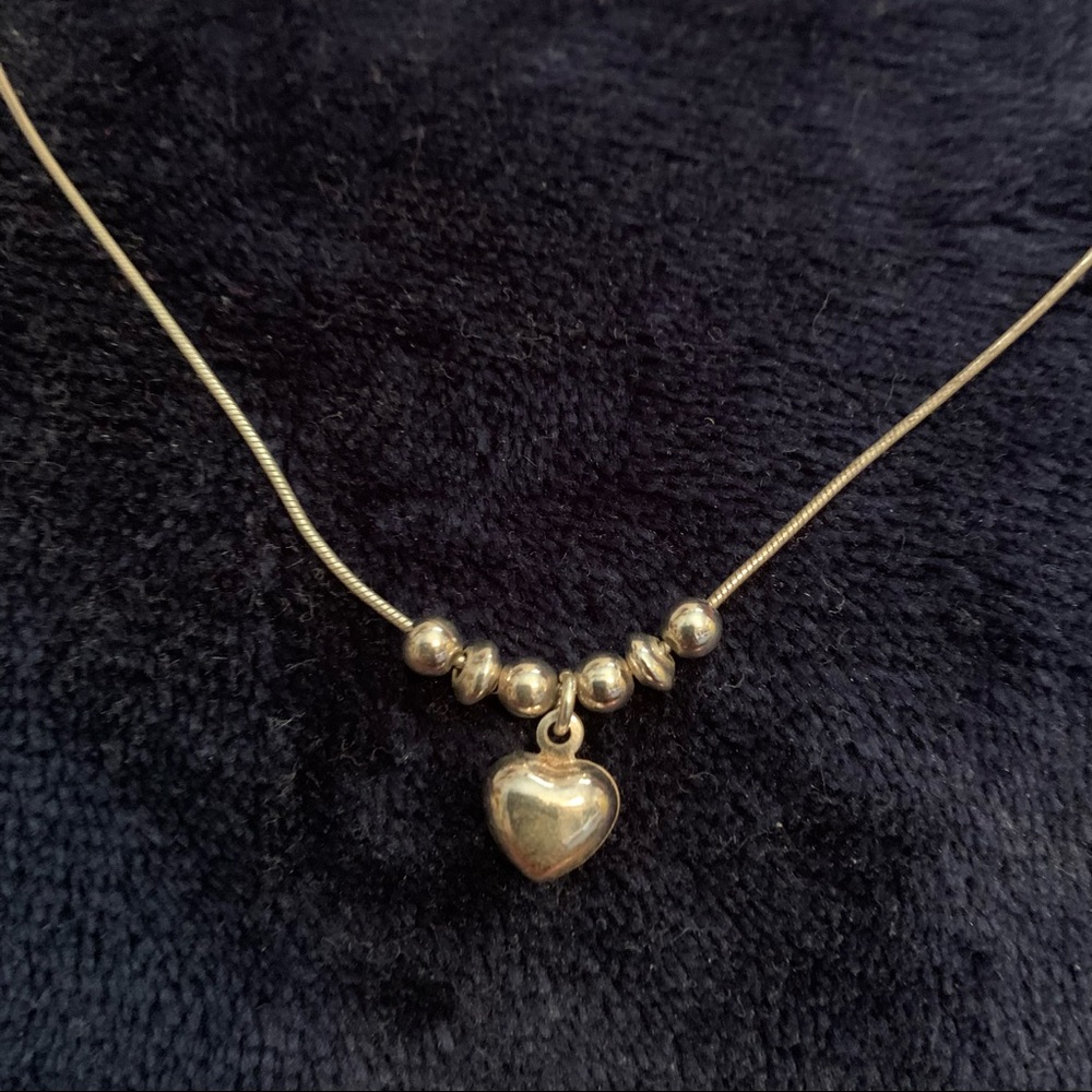 Silpada heart necklace